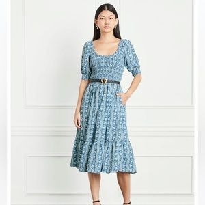 Hill House Home Crepe Louise Nap Dress XXL - Vine Blue